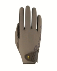 Roeckl Reithandschuh MUENSTER, dark taupe 