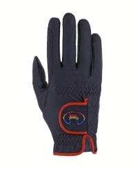 Roeckl Reithandschuh MARNE, navy/rainbow 
