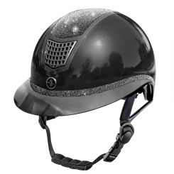 Fair Play Reithelm Quantinum Eclipse Shiny Wide Vizor schwarz 