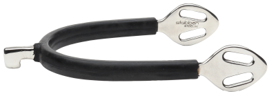 Stübben Steeltec Fine Line Hammersporen Edelstahl-gummiert 20mm 