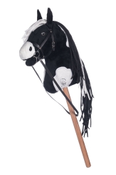 HKM Hobby Horse schwarz/weiß 