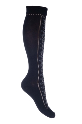 HKM Reitsocken Hobby Horsing Universalgröße, Paar, schwarz 
