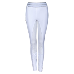 PIKEUR Kinderreitleggins IDA Grip weiß 