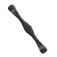PRESTIGE Ledersattelgurt Dressur 3A140 schwarz 