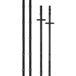 PRESTIGE Baumwollzügel 3E034 schwarz 