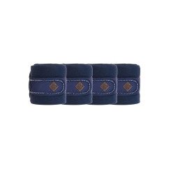 KENTUCKY Fleecebandagen Pearls navy 