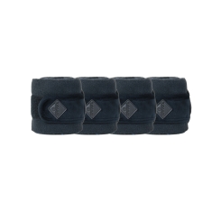 KENTUCKY Polar Fleecebandagen Basic Velvet schwarz 