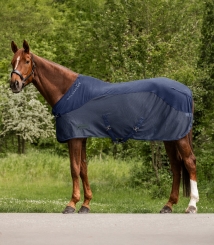 WALDHAUSEN Comfort Fleece-Fliegendecke marine 