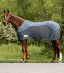 WALDHAUSEN Comfort Fleece-Fliegendecke kreideblau 