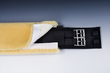CHRIST Lammfell Sattelgurtschoner mit Klett 