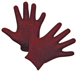 KERBL Reithandschuh Magic Grippy für Kinder bordeaux 