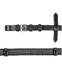 WALDHAUSEN Anti-Slip-Zügel, schwarz 