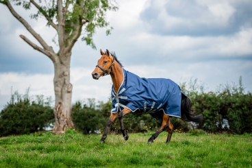 HORSEWARE Amigo 1200D Wug 150g Navy/Titanium Grey & Silver 