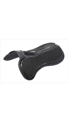 ACAVALLO Widerristfreies Gelpad Mikrovlies schwarz 