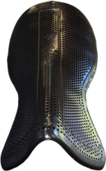 ACAVALLO Therapeutisches Softgelpad schwarz, Einheitsgröße 