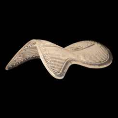 ACAVALLO Therapeutisches Softgelpad transparent, Einheitsgröße 