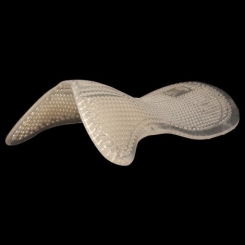 ACAVALLO Gelpad vorne höher transparent, Einheitsgröße 