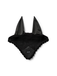 Equestrian Stockholm Fliegenohren Ear Bonnet All Black Glimmer (Winter 2026) 
