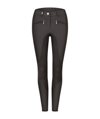 CAVALLO Damen Reithose Caja Grip leichte Sommerreithose graphite 