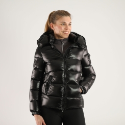CARUBINA Damen Jacke CARICKY, BLACK SHINY 