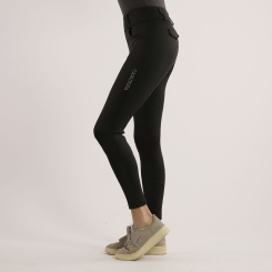 CARUBINA Damen Reitleggins CATRINY SMART-SKIN FULL, SCHWARZ 