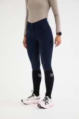 MAYA DELOREZ Damen Reithose Classic Breeches 2.0 Full Seat Dark Blue 
