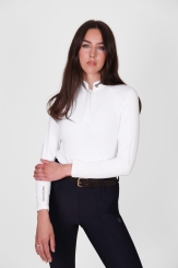MAYA DELOREZ Damen Competition Air Mesh Shirt White 