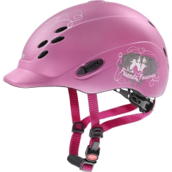 uvex onyxx friends II pink mat Kinderreithelm 