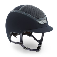 KASK Reithelm Dogma Chrome Light navy Swarovski Frame navy 