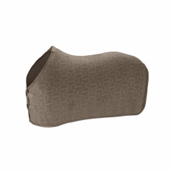 ESKADRON Abschwitzdecke FLEECE STAMP BIT smoky taupe (PLATINUM 2025) 
