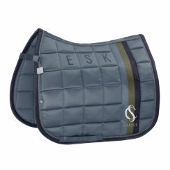 ESKADRON Schabracke BIG SQUARE MATTGLOSS steel blue (Classic Sports Horse FS 2025) 