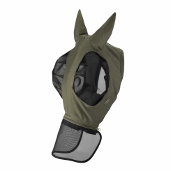 ESKADRON Fliegenmaske DYNAIR MESH PRO DETACH dusty olive (Classic Sports Horse FS 2025) 