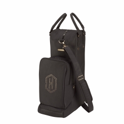 ESKADRON Helmtasche FAUX LEATHER black truffle (HERITAGE Horse & Fanatics 2025/2026) 