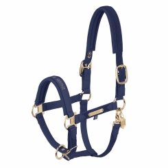 ESKADRON Halfter FAUX LEATHER DOUBLE PIN PLAIT true blue (HERITAGE Horse 2024) 