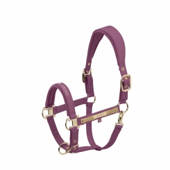 ESKADRON Halfter FAUX LEATHER DOUBLE PIN wildberry (HERITAGE Horse & Fanatics 2025/2026) 