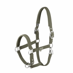 ESKADRON Halfter SOFTSHELL DOUBLE PIN dusty olive (Classic Sports Horse FS 2025) 