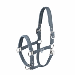 ESKADRON Halfter SOFTSHELL DOUBLE PIN steel blue (Classic Sports Horse FS 2025) 