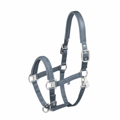 ESKADRON Halfter MATTGLOSS JEWEL DOUBLE PIN steel blue (Classic Sports Horse FS 2025) 