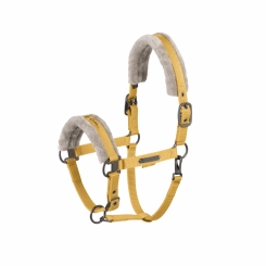 ESKADRON Halfter DOUBLE PIN FAUX FUR golden yellow (PLATINUM 2025) 