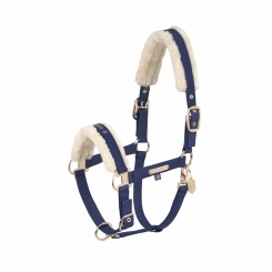 ESKADRON Halfter FAUX LEATHER DOUBLE PIN FF true blue (HERITAGE Horse 2024) 