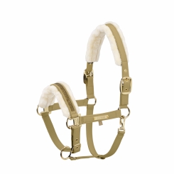 ESKADRON Halfter FAUX LEATHER JEWEL FF DOUBLE PIN cardamom (HERITAGE Horse & Fanatics 2025/2026) 