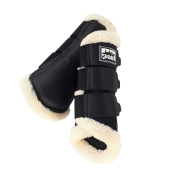ESKADRON Gamaschen SOFT MESH FAUXFUR CORE BLACK 
