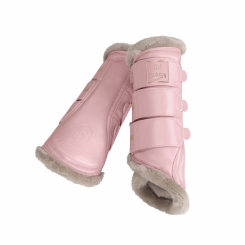 ESKADRON Gamaschen GLAMSLATE FAUXFUR pearl rose (Heritage 23/24) 