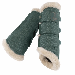 ESKADRON Gamaschen STINGRAY FAUXFUR vintage green (HERITAGE Horse 2024) 