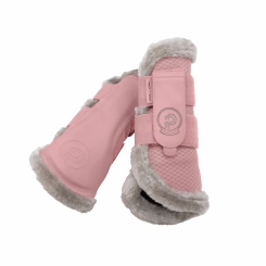 ESKADRON Gamaschen MESH FAUX FUR soft rouge (PLATINUM 2025) 