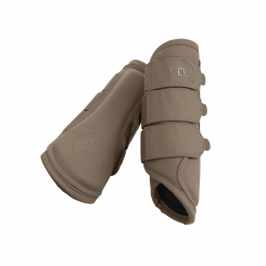 ESKADRON Gamaschen FAUX LEATHER smoky taupe (PLATINUM 2025) 
