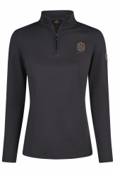 ESKADRON Damen Shirt HALF-ZIP SHIRT black (HERITAGE Fanatics 2024) 