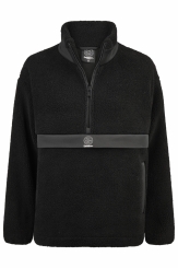 ESKADRON Damen Shirt HALF-ZIP SWEATER TEDDY black (DYNAMIC Horse & Fanatics H/W 2025) 