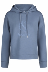 ESKADRON Damen Shirt / Pullover HOOD steel blue (Classic Sports Fanatics FS 2025) 