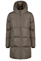 ESKADRON Damen-Mantel QUILT-PARKA powdertaupe (Dynamic Fanatics H/W 26) 